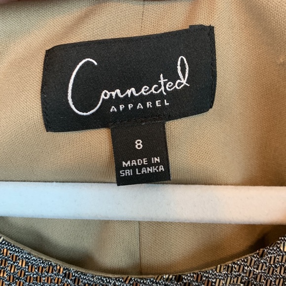 Gorgeous gold sequined party dress. Size 8 - Picture 4 of 5